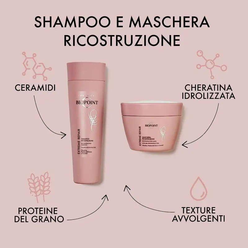 Biopoint Extreme Repair Reconstruction Masca 200 ml Bax 6 buc.